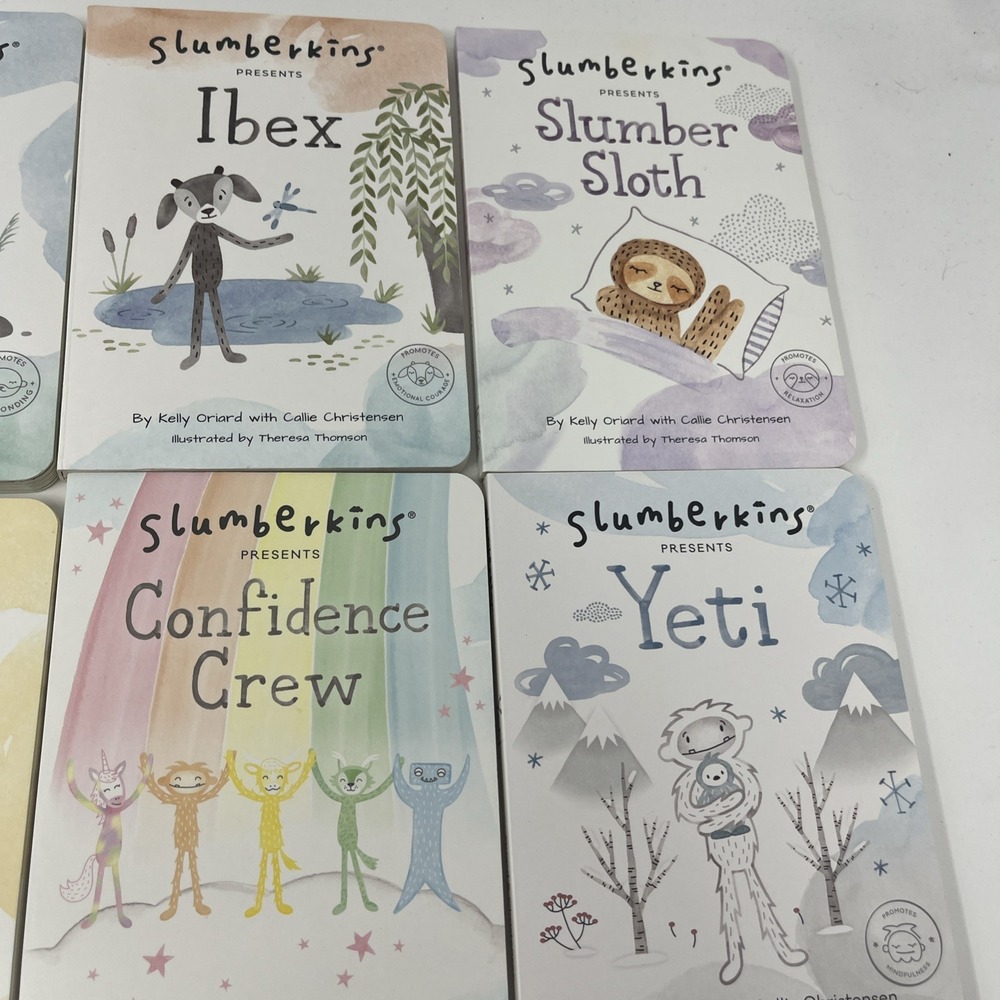 Slumberkins Promotes Early Emotional Learning Childrens Books Box Set of 6 - Picture 6 of 7